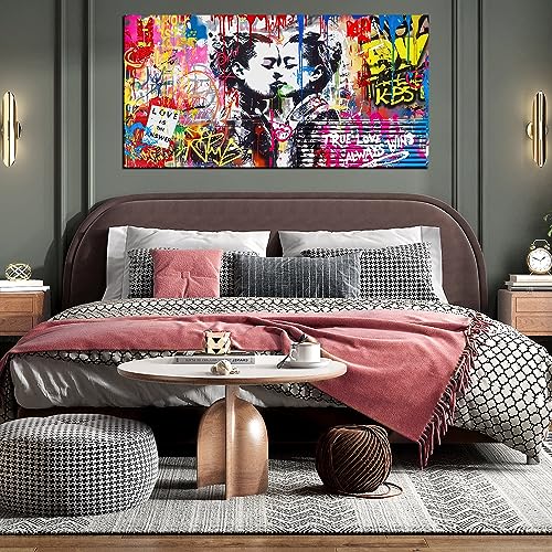 14" W x14 H Stretched and Framed Canvas Wall Art D292